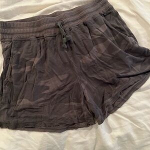 Splendid Camo Sweat Shorts